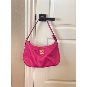Liz claiborne Pink leather bag Tote Hobo
